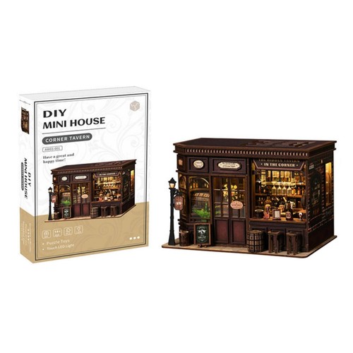 Maquette taverne maison - maquette, de