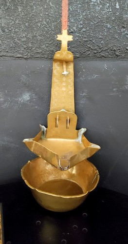 Rare lampe huile église - rare,