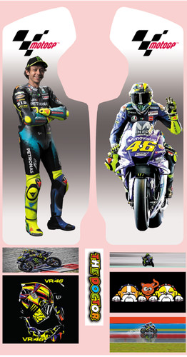 Stickers valentino rossi moto - valentino,