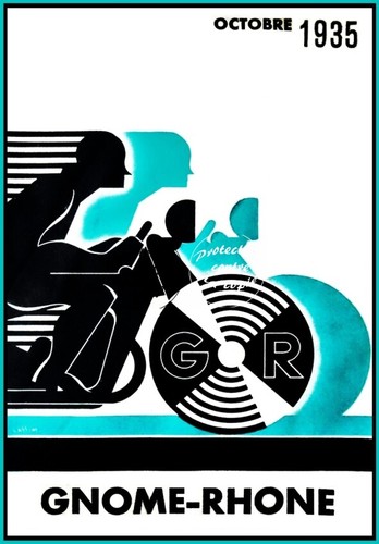 Gnome rhone moto 1935 rf194 - 1935,