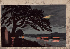 Estampe japonaise originale de