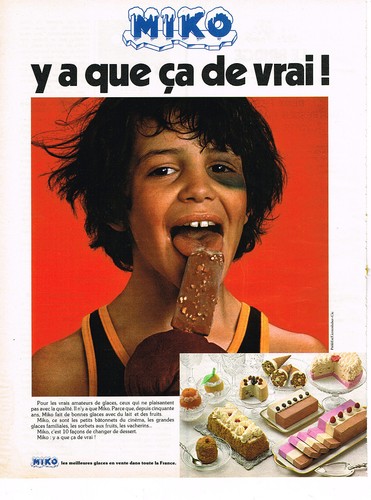 Publicite 1974 miko - ,