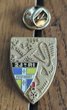 Insigne Pin's Réduction Militaire 23° Régiment d'Infanterie Boussemart /M109