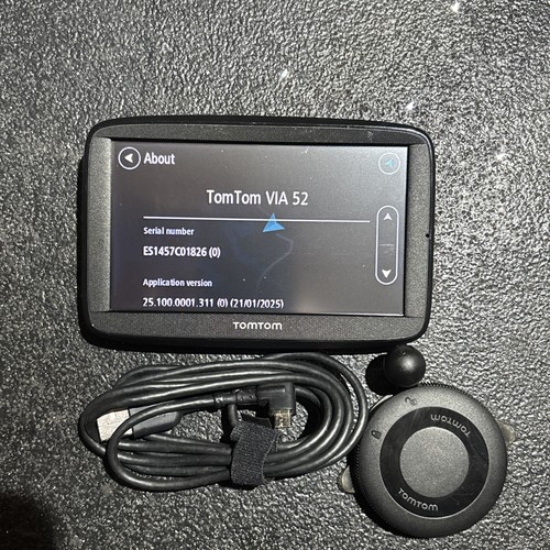 Tomtom via sat nav gps - sat,
