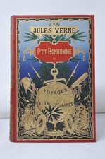 Jules Verne – P’tit Bonhomme Hetzel Globe doré type 3 1901