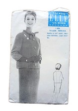 Patron Couture Vintage Elle