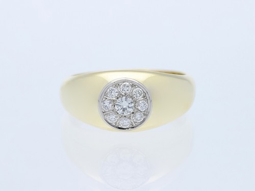 Bague vintage brillante bague