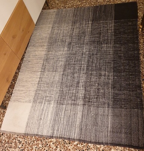 Tappeto black white - black, 200x150