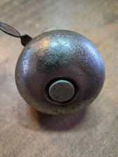 Sonnette timbre vélo ancien vintage métallique