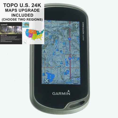 Garmin oregon 650 gps topo - garmin,