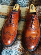CHAUSSURES  brogues tabac T 8