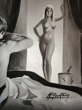 Gouache originale Michel