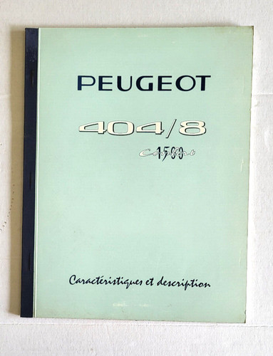 Peugeot 404 1500 - peugeot,
