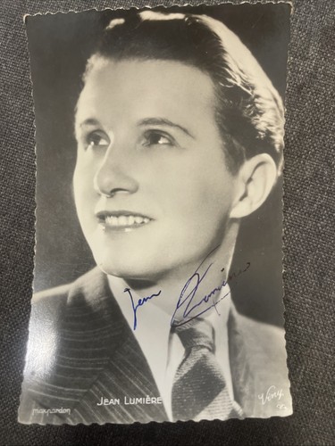Carte postale chanteur - postale, jean