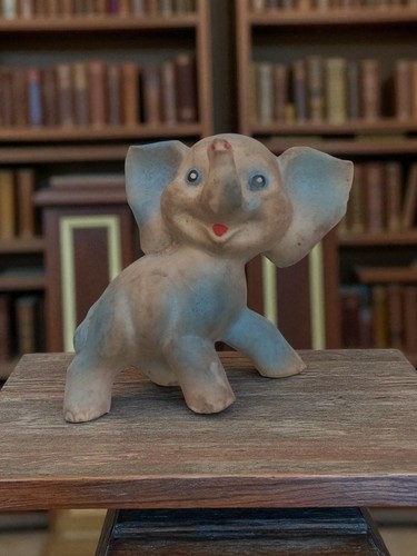 Jouet pouet éléphant ancien