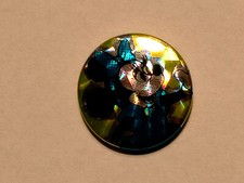 Minnie Mouse Disney logo movie tv SMALL button vintage