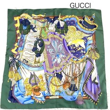 Gucci grande écharpe en soie