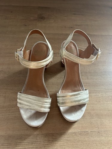 Sandales talon jain - talon, cuir