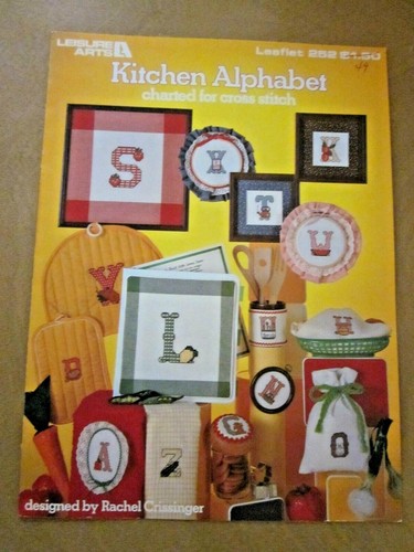 Kitchen alphabet charted for - ,