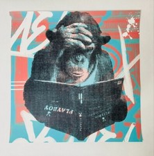 PLAYBOY par AIIROH xSINAO COLLELL  xx/10ex NO banksy,Obey,Blek le rat NEW