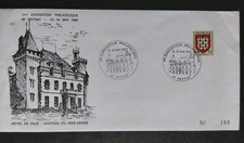 Enveloppe Premier Jour Timbre Expo Philatélique Limousin N° 834 Obl Feytiat 1982