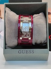 Guess montre strass cuir - montre, et