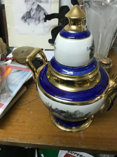 Ancien grand pot porcelaine - ancien,