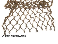 Lin Naturel Jardin Filet Anti- Oiseau Cheval Lent Mangeoire Pond Protection Déco