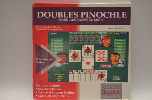 New vintage doubles pinochle - vintage,