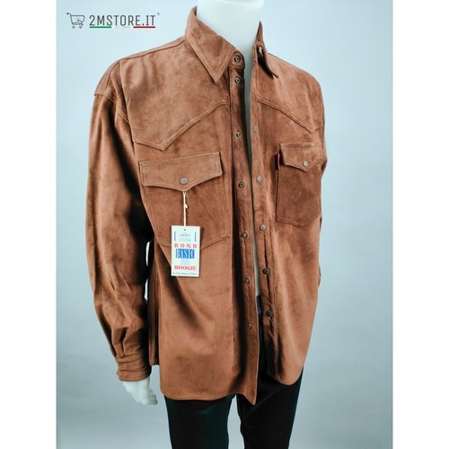 Veste chemise cuir bomb - chemise,