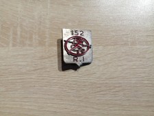 Insigne / pucelle 152 e régiment d'infanterie diable rouge