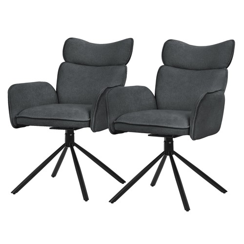 Lot chaises pivotantes - 2,