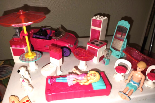 Mega bloks barbie figures - mega,