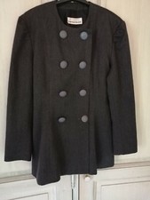 Veste grise foncé À Gros