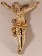 Christ En Bois Sculpté