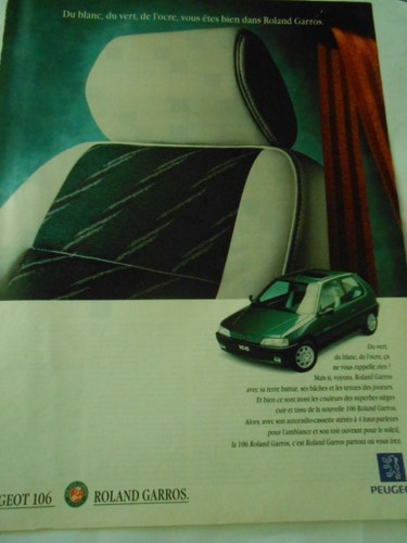 Une page publicité 1993 - publicité,