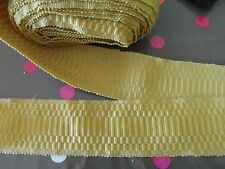 mercerie GALON PASSEMENTERIE  or 50x6cm@RUBBON
