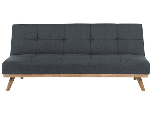 Beliani canapé convertible - canapé,