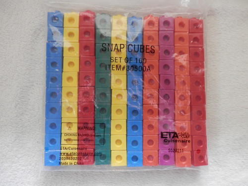 Eta cuisenaire snap cubes - eta,