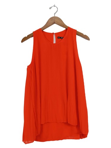 Zara robe été femme orange - robe,