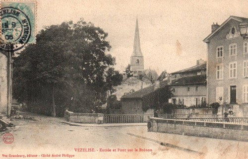 Cpa vezelise meurthe et - 54,