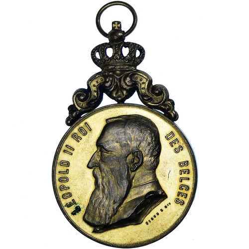 Belgique médaille leopold - médaille,,