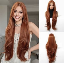 Perruque Synthétique Rousse