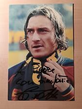 FRANCESCO TOTTI Autograph