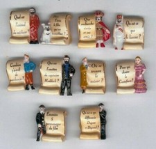 2015 ALCARA PICS le QUIZ DE TINTIN FEVE PORCELAINE 3D au choix