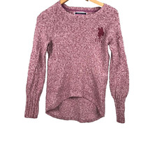 U. S. Polo Assn pull Femme Taille M rose coton acrylique nylon ladies jumper