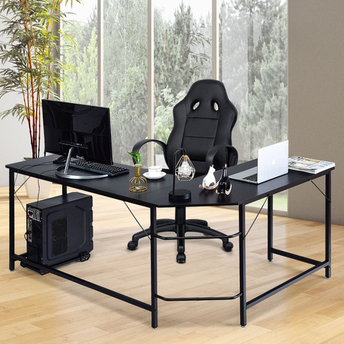 Bureau angle grand en - bureau,