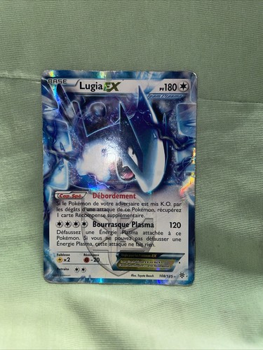 Carte pokémon lugia - carte, ex