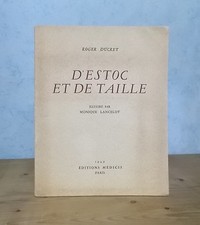 ESCRIME EPEE DUEL D'ESTOC ET