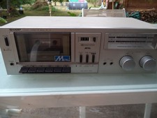 VINTAGE Sharp 80's RT-10 Stereo Cassette Deck Tape Player Recorder hs sold as pa